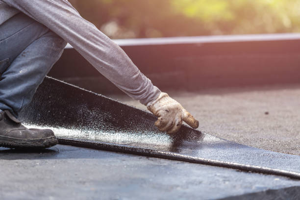 Professional Crawl Space Encapsulation technician working in Plainview, NY
